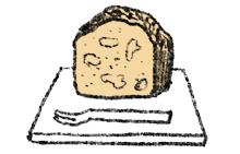 梅ジャム入りパウンドケーキ