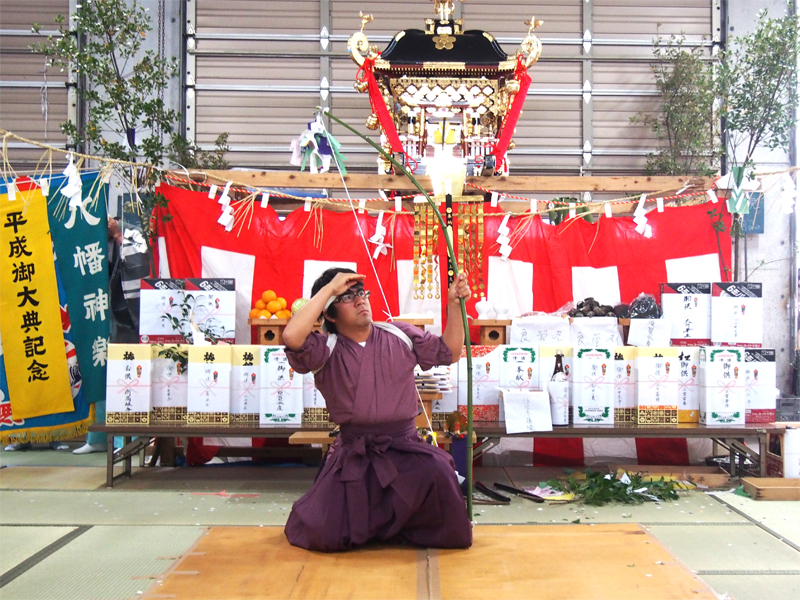 春祭りのお神楽